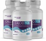 Kit 03 MDK Cálcio,Magnésio,Vitamina D3 e K2 60 Caps 500mg Promel
