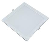 Kit 03 Painel Plafon Led Embutir Quadrado 22X22Cm 15W Branco