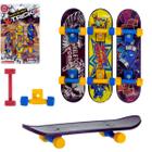 Kit 03 Skate X-TRICK Manobras Incríveis em Miniatura - zein