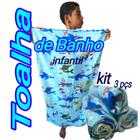 Kit 03 Toalha dubai Banho Fofa Grande Felpuda Jogo Toalha de banho rosto treino