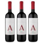 Kit 03 Unidades Vinho Chileno Seco Vik A Tinto 750ml