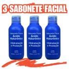 Kit 03un Sabonete Facial Ácido Hialurônico - Di Grezzo