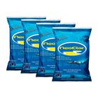 Kit 04 Barrilha Elevador de PH + Neoclor 2 Kg Para Piscina Fibra Alvenaria Vinil