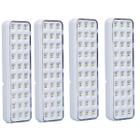 Kit 04 Luminária Luz Emergência Lde30 Led Intelbras Autônoma