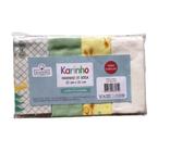 Kit 04 Paninho de Boca Flanelado Neutro 22 x 22 - Papi