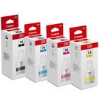 Kit 04 Refil de Tintas Canon GI 16 para GX6010 e GX7010 - Can0n