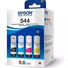 Kit 04 Tintas Originais L3250 L3210 T544 L3150 - Kit 04 Cores - Original