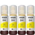 Kit 04 Tintas T544 T544420 Amarelo para impressora L3250 - Eps0n