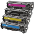 Kit 04 Toner compatível CE410 / 305A Para Laserjet - ByQualy