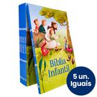 Kit 05 Bíblias Infantil - Ciranda Cultural Brochura