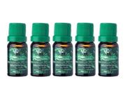 Kit 05 Óleos De Melaleuca Tea Tree 100% Puro