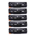 Kit 05x Toner Laser Ce285a 285a 285 P1102 P1102w M1132 M1212