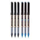 Kit 06 Canetas Uni Ball Eye 1.0mm Broad À Prova D'água UB-150-10 Rollerball Pen