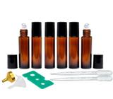 Kit 06 Frascos Roll On Ambar 10 Ml