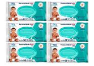 Kit 06 Toalha Umed. Personalidade Baby Plus 50Un Eurofral