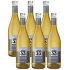 Kit 06 Unidades Vinho Latitud 33 Chardonnay 750Ml