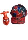 Kit 1  Boné Homem aranha 1 Pião Spiderman