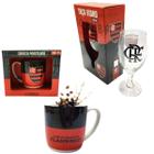 Kit 1 Caneca Porcelana 300Ml Café + 1 Taça Windsor 330Ml - Brasfoot