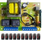 Kit 1 Central De Comando Gars + 10 Ctrls Code Learning 5003