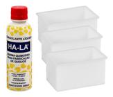 Kit 1 Coalho Hala 200Ml + 3 Formas Queijo Mussarela 500G