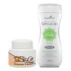 Kit 1 Creme Facial Nova Pele Combate Manchas Facial + 1 Sabonete Sensação Íntimo Arruda