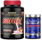 Kit 1 IsoFlex Whey Isolado Morango 2,2kg + 1 Creatina Allmax - Allmax Nutrition