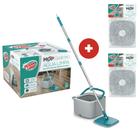 Kit 1 Mop Agua Limpa Giratório Flash Limp MOP0648 + 2 Refil Extra RMOP0648