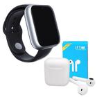 Kit 1 Smartwatch A1 Pro Plus Prata + 1 Fone I11 Pro Tws 42Mm - SMART BRACELET