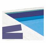 Kit 10 Adesivo Vinílico Proteção Borda Piscina 100cm X 20cm