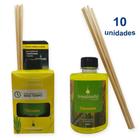 Kit 10 Aromatizador de Ambiente 280ml Difusor Citronela Senalândia - Envio Já