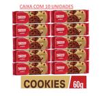 Kit 10 Biscoitos Cookie Nestle Pacote 60g Cada Nestlé