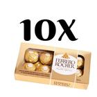 Kit 10 Bombom FERRERO ROCHER 100g - 8 un