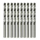 Kit 10 Brocas 5mm Aço Rápido HSS para Metal Profissional