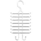 Kit 10 Cabides para Gravatas Cintos Organizadores Closets Guarda-Roupa Lojas Cristal