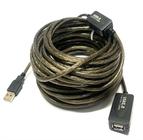 Kit 10 Cabo Extensor Usb 20m -20 Metros Com Amplificador De Sinal - RB TRONICS