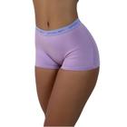 Kit 10 Calcinha Boxer Dvalen Cueca Boxer Feminina De Microfibra