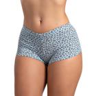 Kit 10 Calcinha Boxer short liso Microfibra de Poliéster Atacado Super Conforto Vontade de Lingerie