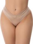 Kit 10 Calcinha Fio Dental Duplo Cós Médio Tanga Cinta Modeladora Conforto Lingerie Feminina