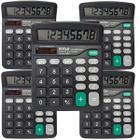 Kit 10 calculadora grande de mesa escritório atacado revenda