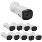 Kit 10 Câmera Multi HD 2 Megapixels 50m Varifocal VHD 3250 VF Intelbras