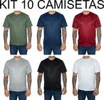 Kit 10 Camiseta Masculina Básica Lisa Dry Fit Poliéster Premium ideal para Academia Treino Corrida