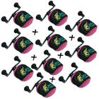 Kit 10 Capas Protetora P/ Carretilha Perfil Baixo em Neoprene Rosa - Life Pesca