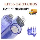 Kit 10 Cartuchos Dermapen 12 36 Nano Microagulhamento Para Caneta Dermapen
