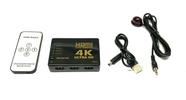 Kit 10 Chave Seletora Switch Hdmi 5x1 4k Nfe Atacado - RB TRONICS