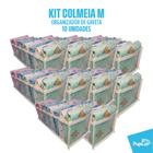 Kit 10 colmeias organizadoras m (10x15x35) p/ fraldas/cuecas/bodys - pupilar