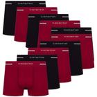 Kit 10 cueca boxer box microfibra selene masculina original