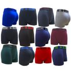 Kit 10 Cueca Boxer Microfibra Masculina