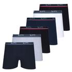 Kit 10 Cueca Lupo Algodão Boxer Cotton Box Masculina Adulto