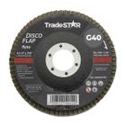 Kit 10 Disco Flap Reto 115Mm Lixa Tradestar - G40