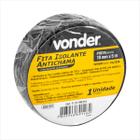 KIT 10 Fitas isolante 19,0 mm x 5 m preta - Vonder